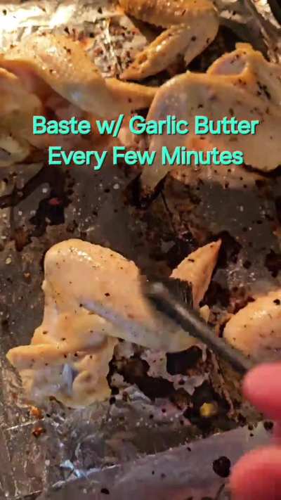 Garlic Parm Wings