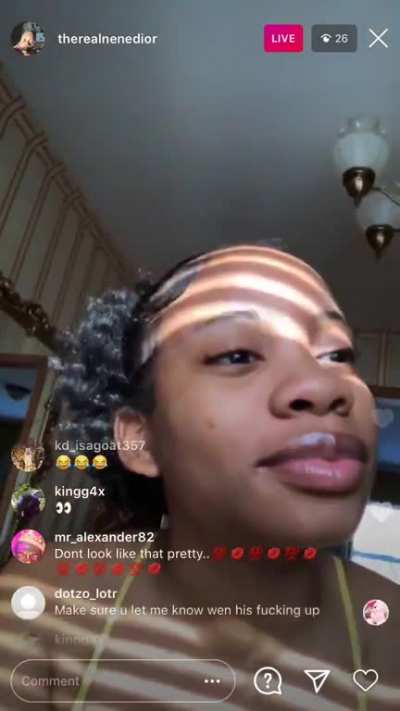 Got her live da other day 😋