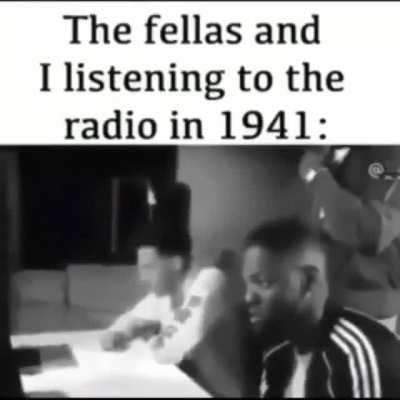 I just wanted to listen to some music