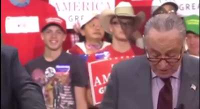Trump’s Reaction On Chuck Schumer Accusing Him Of An “Erection”