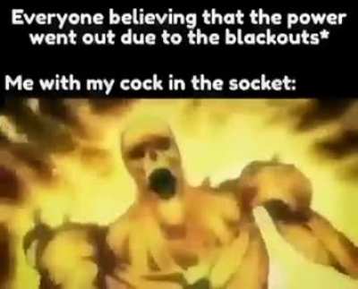 Don’t put your cock in the socket.
