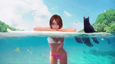 Surf Girl