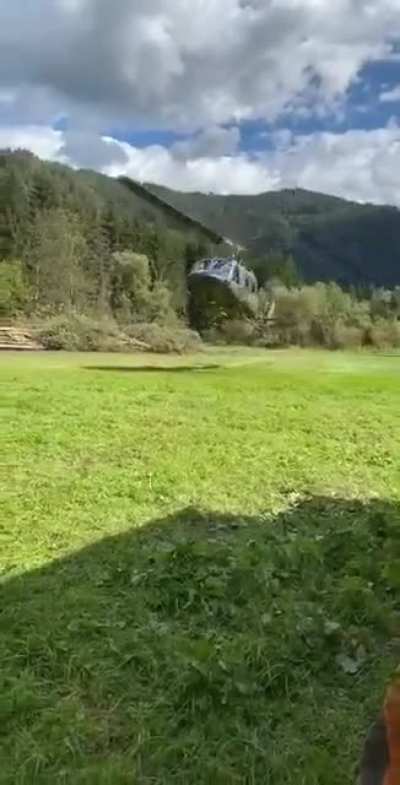 ÖBH - Bei der Landung hauts einen um