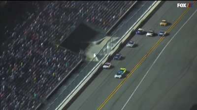 Ryan Newman takes a hard crash at the end of the 2020 Daytona 500. He suffered a bruised brain and was released from the hospital less than 2 days later.