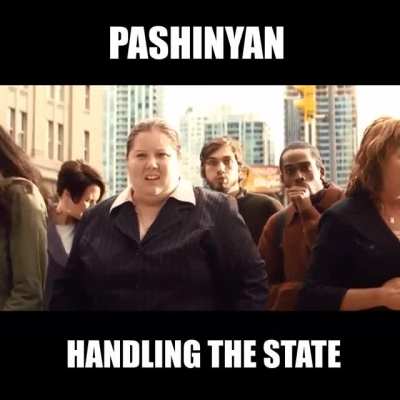 PASHINYAN trying to be a HERO ^～^