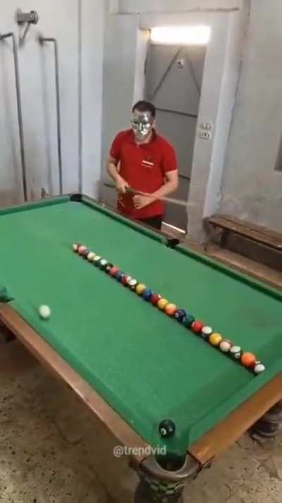 He had a lot of patience.