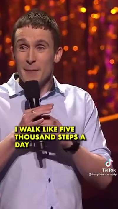 not 15,000 steps but...