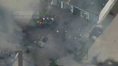RU POV: Destruction of 32 D-20 howitzers at the parking lot by an Iskander strike in the area of the settlement Okhtyrka, Sumy region.