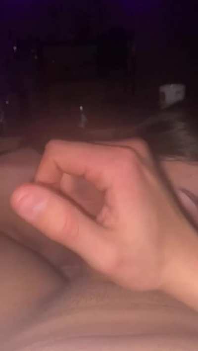 On her knees for you