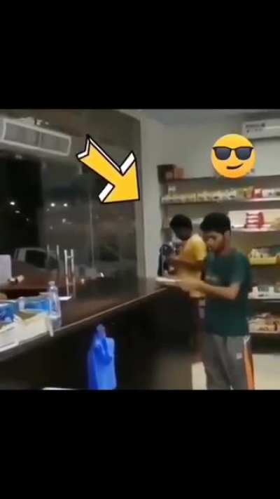 I bet he had a grudge against this shopkeeper for years. Destruction 100