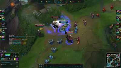 A play so incredibly bronze that it worked.