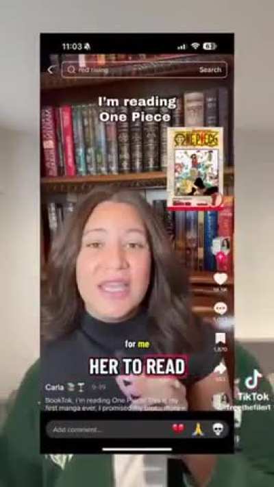 Booktok.. reading one piece