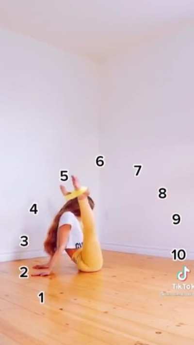 Anna Mcnulty Flexibility TikToks Challenge (World Record) BTC Tiktok )