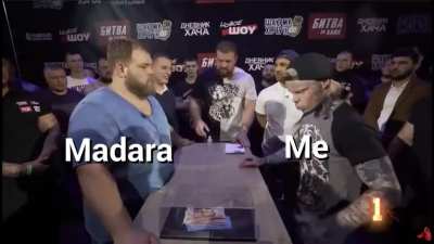 When you ult stage 6 Madara in roundup vs when he ults you