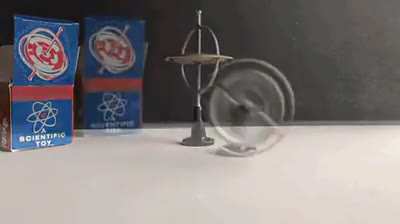 The tricky Gyroscope toy, working on the basis of principle of Gyroscopic Precession