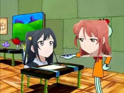 What actually happens between Ayumu and Setsuna