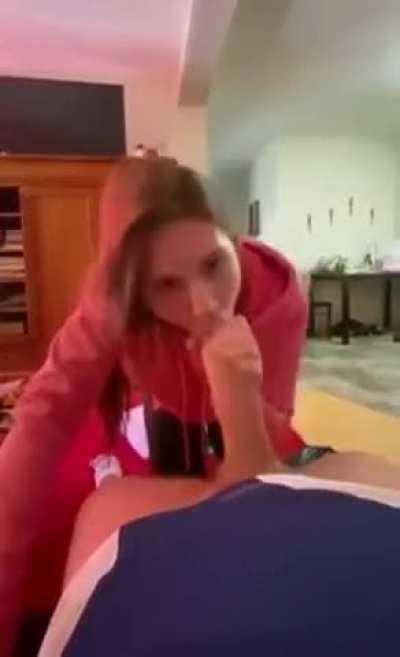 She struggled a bit