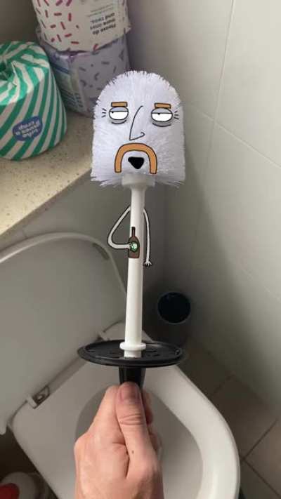 Lou Brush has a drinking problem