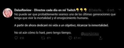 Dalas buscando la inmortalidad es lo más gracioso de este mes