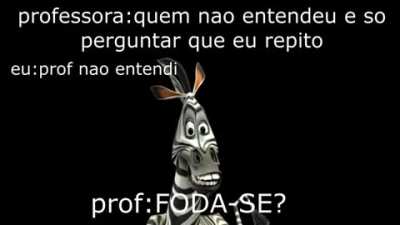 minha prof de matemática e assim