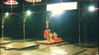 Ganga arati being performed in Varanasi.