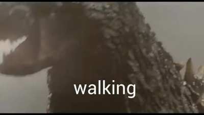 Godzilla down town full version