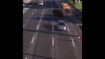 Joker doesn't care about traffic