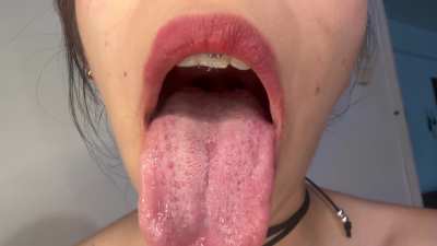 My kisses are a little wet
