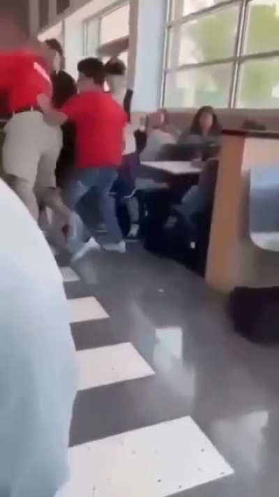 Fight at my school last week