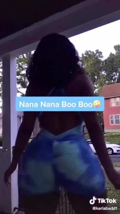Huge black booty