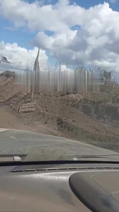 Ukrainian soldiers crossing border with Russia