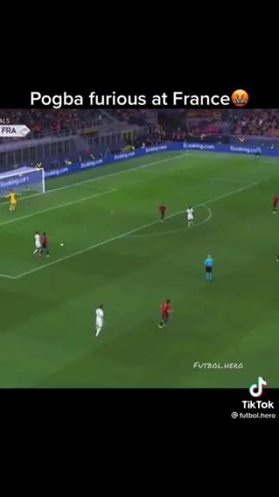 Pogba Furious