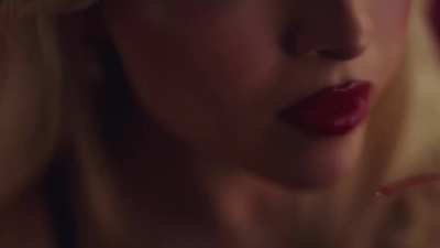 She's teasing with those lips
