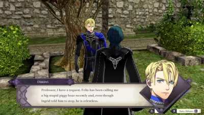 Dimitri has a request