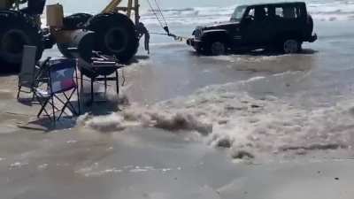 WCGW - if I park right here on the beach (The video edition). Port Aransas, Texas, USA