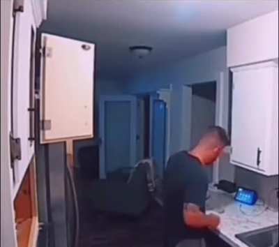 The fact it took him a moment to realize