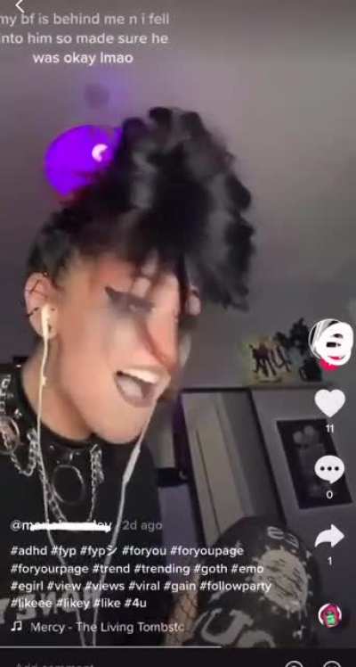 Same girl but the acting is somehow even worse this time. (Will reply to automod this time sry lol I forget)