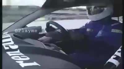 So was it a crash or was he just pulling over?