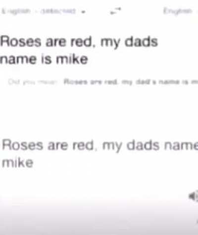 He really just did