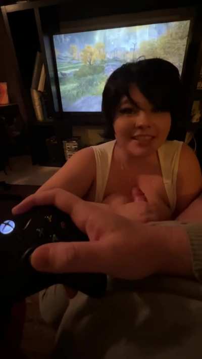 Elden Ring Adult Lets Play: He tried not to cum during a loading screen but couldn’t hold it back