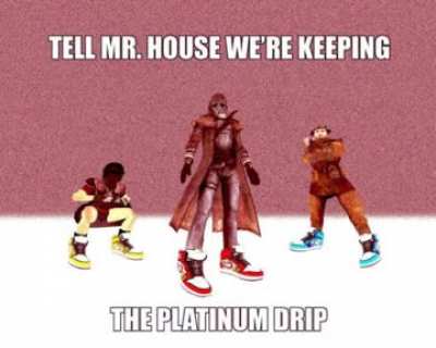Big Iron on his drip