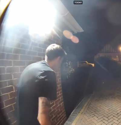 Trashy POS attempts to take a shit on our doorstep