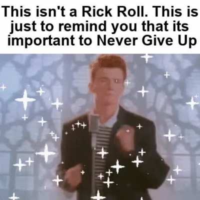 Never Give Up <3