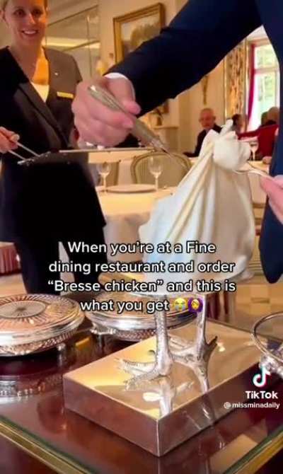 Fine dining? No thanks. I think I'll stick to McDonald's