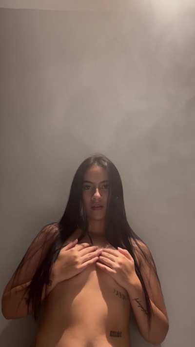 I love having my Latina tits covered with cum! 
