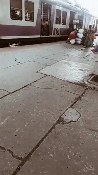 mumbai local can be made longer stops instead of this dangerous situation
