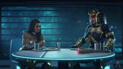 Futa Wonder Woman & Big Barda (Amazonium) [DC]