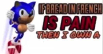 Me too sonic. Me too