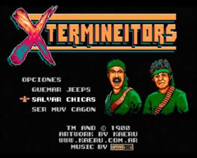 Extermineitors para Family Game