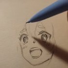 drawing of Miku